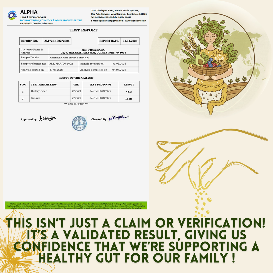 Fibre Pinch +  Low Sodium Salt With Fibre — Everyday Smart Salt