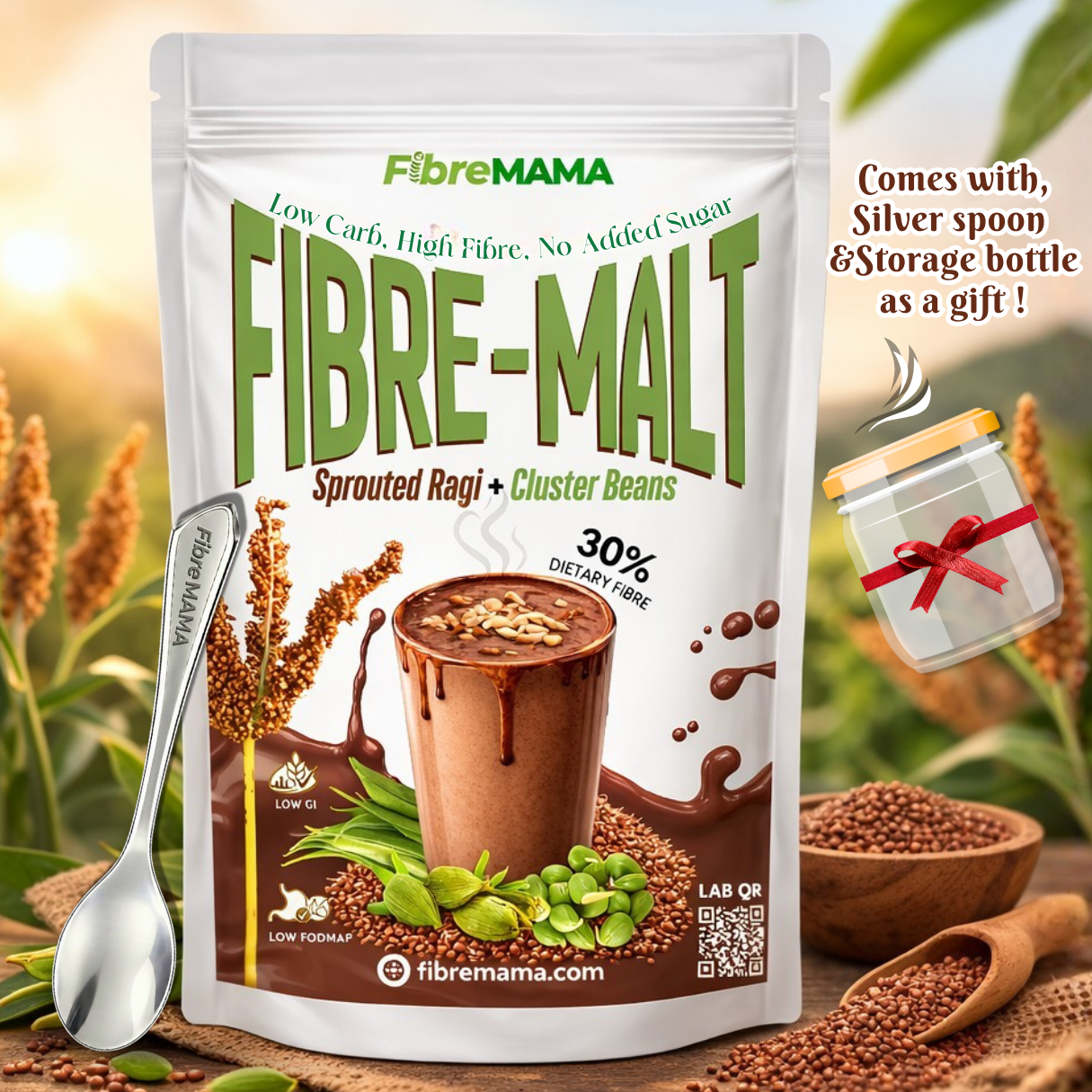 Ragi Fibre Malt