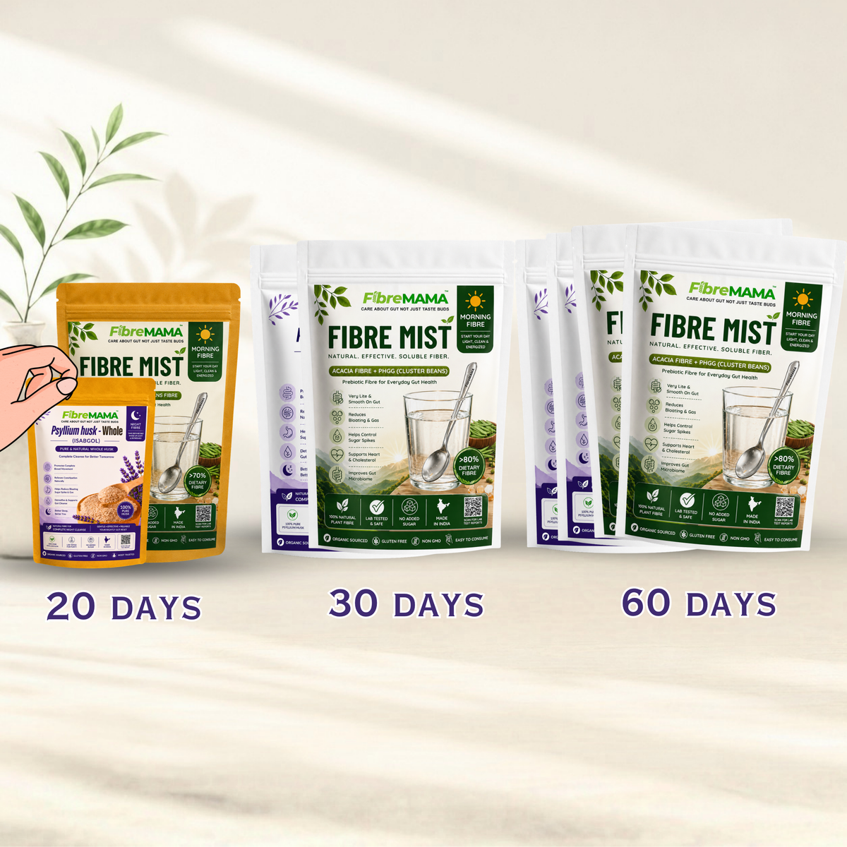 Clean Gut Bundle for Daily Gut Health & Microbiome Support
